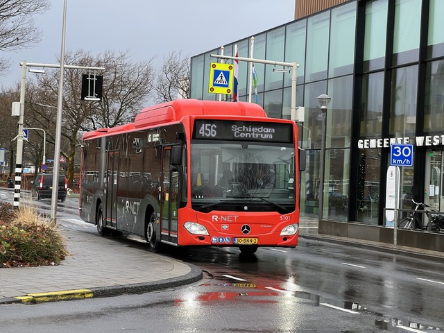 Foto van EBS Mercedes-Benz Citaro NGT Hybrid 5101 Standaardbus door Stadsbus