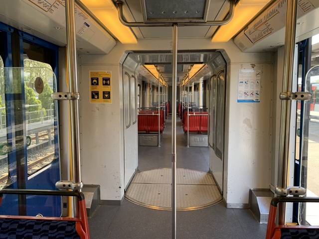 Foto van GVB S1/S2 54 Metro door Stadsbus