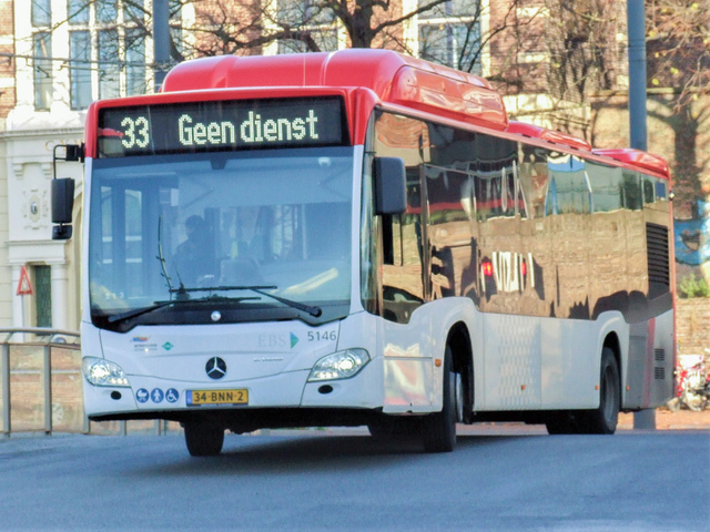 Foto van EBS Mercedes-Benz Citaro NGT Hybrid 5146 Standaardbus door BusDordrecht2003