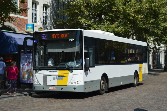 Foto van DeLijn Jonckheere Transit 2000 5127 Standaardbus door wyke2207