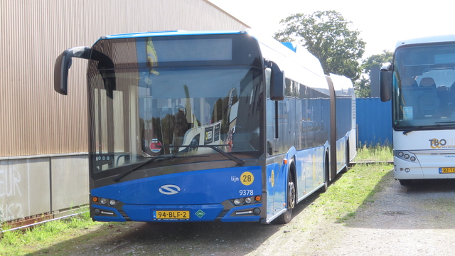 Foto van CXX Solaris Urbino 18 CNG 9378 Gelede bus door OVSpotterLinschoten