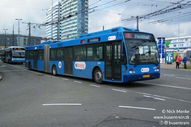 Foto van NVO Van Hool AG300T 5209 Gelede bus door Busentrein