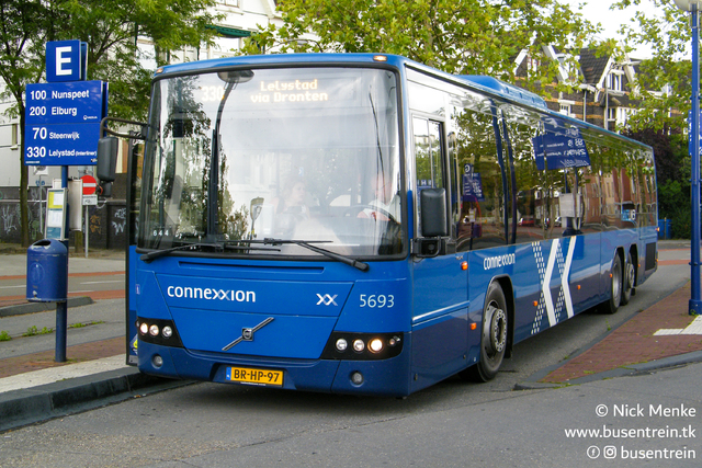 Foto van CXX Volvo 8700 BLE 5693 Standaardbus door Busentrein
