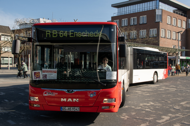 Foto van HundS MAN Lion's City G 9142 Gelede bus door Treinen-inTwente