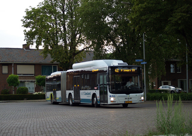 Foto van CXX MAN Lion's City G CNG 9271 Gelede bus door_gemaakt Sanderlubbers