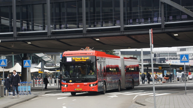 Foto van CXX Ebusco 2.2 (18mtr) 9803 Gelede bus door WartenHoofdstraat