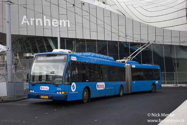 Foto van HER Berkhof Premier AT 18 5212 Gelede bus door Busentrein