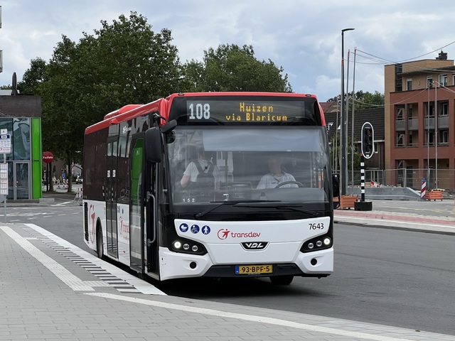 Foto van CXX VDL Citea LLE-99 Electric 7643 Midibus door Stadsbus