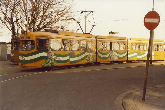 Foto van RET Rotterdamse Düwag GT8 363 Tram door JanWillem