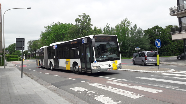 Foto van DeLijn Mercedes-Benz Citaro G 550247 Gelede bus door BusfanTom