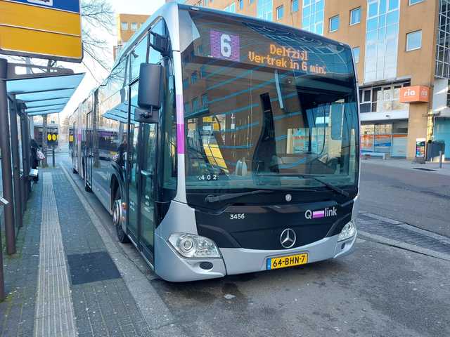 Foto van QBZ Mercedes-Benz Citaro G 3456 Gelede bus door_gemaakt Draken-OV