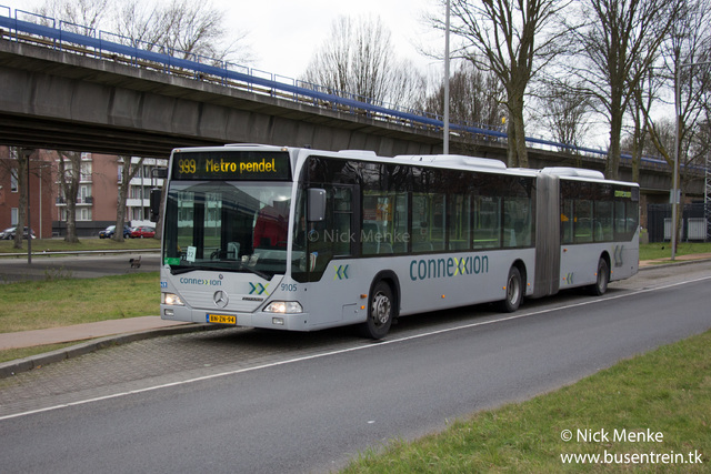 Foto van CXX Mercedes-Benz Citaro G 9105 Gelede bus door_gemaakt Busentrein