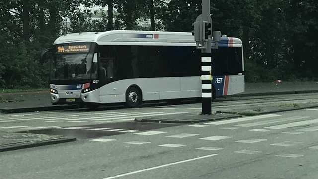 Foto van RET VDL Citea SLE-120 Hybrid 1207 Standaardbus door Rotterdamseovspotter
