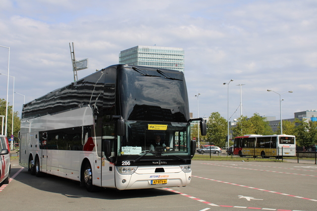 Foto van BTEX Van Hool Astromega 286 Dubbeldekkerbus door NE24
