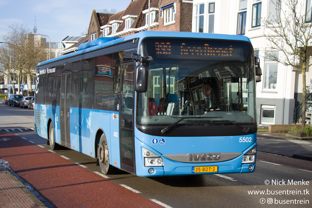 Foto van OVinIJ Iveco Crossway LE (12mtr) 5502 Standaardbus door Busentrein