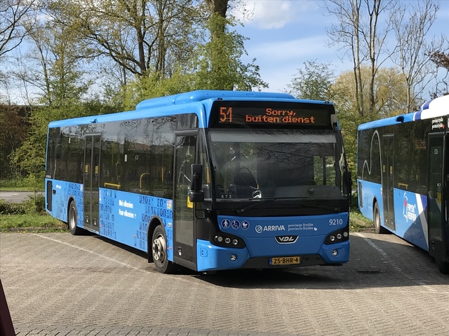 Foto van ARR VDL Citea LLE-120 9210 Standaardbus door WartenHoofdstraat