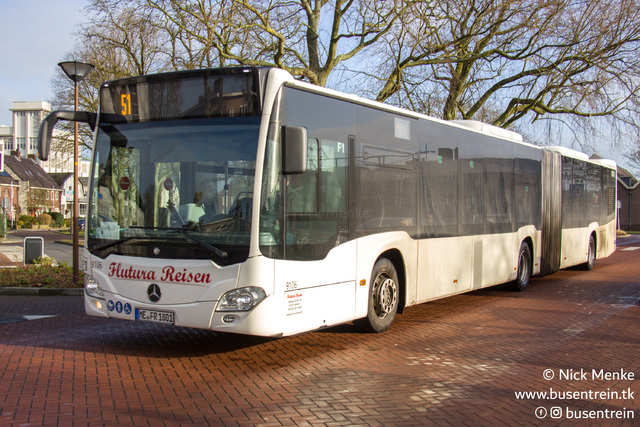 Foto van Flutura Mercedes-Benz Citaro G 9106 Gelede bus door Busentrein