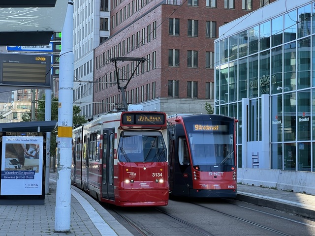 Foto van HTM GTL8 3134 Tram door Stadsbus