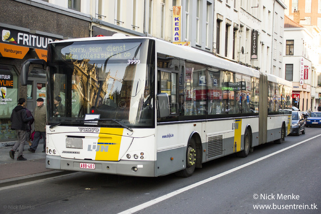Foto van DeLijn Jonckheere Transit 2000 G 3999 Gelede bus door_gemaakt Busentrein