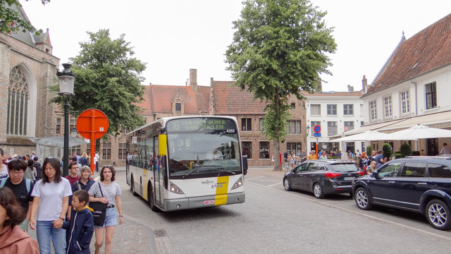 Foto van DeLijn Van Hool A308 4255 Midibus door OVdoorNederland