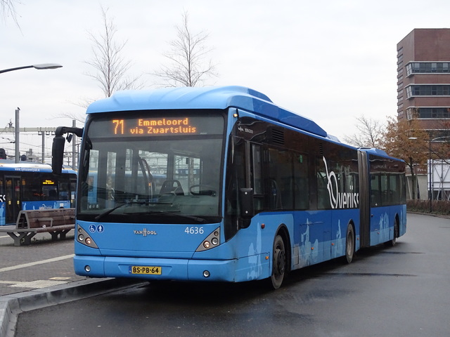 Foto van OVinIJ Van Hool AG300 4636 Gelede bus door_gemaakt Brengfan2015