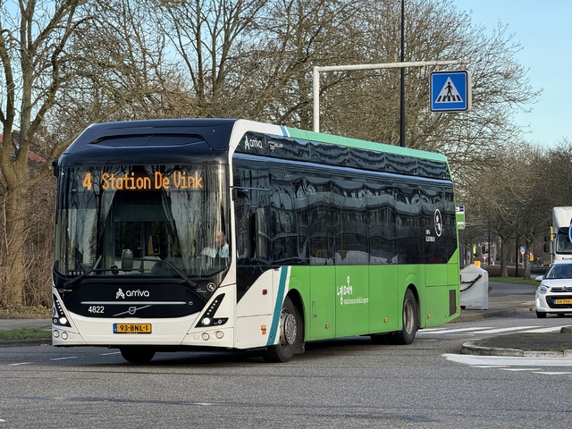 Foto van ARR Volvo 7900 Electric 4822 Standaardbus door Stadsbus