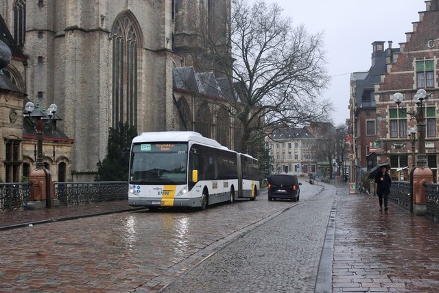 Foto van DeLijn Van Hool AG300 2200 Gelede bus door_gemaakt mauricehooikammer