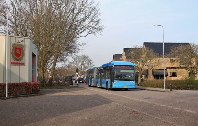 Foto van OVinIJ Van Hool AG300 4636 Gelede bus door mauricehooikammer