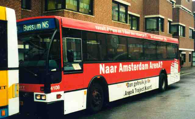 Foto van MN Den Oudsten B88 4108 Standaardbus door Jelmer
