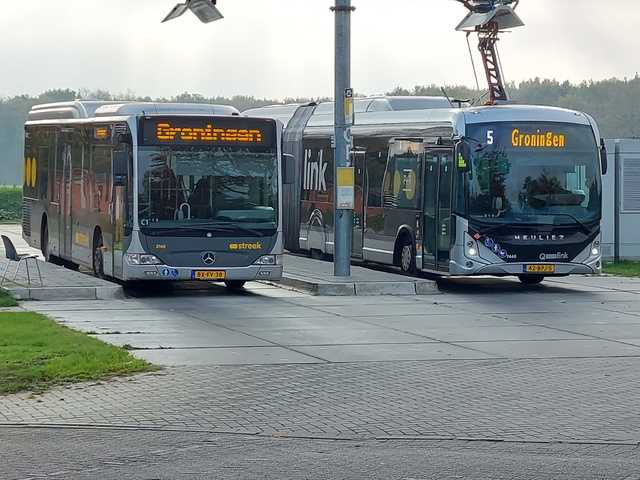 Foto van QBZ Heuliez GX437 ELEC 7445 Gelede bus door Draken-OV