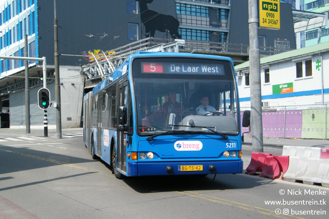 Foto van NVO Berkhof Premier AT 18 5211 Gelede bus door Busentrein