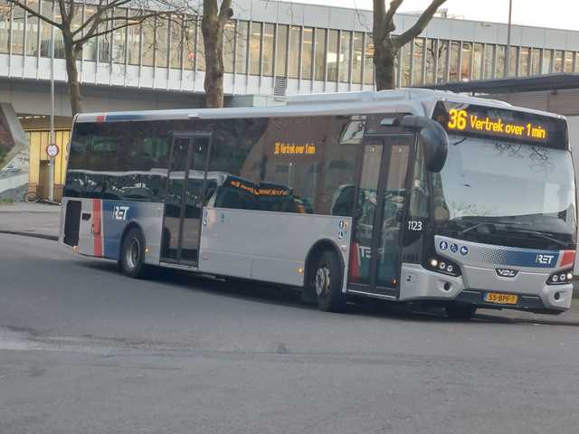 Foto van RET VDL Citea LLE-120 1123 Standaardbus door WimRET2023