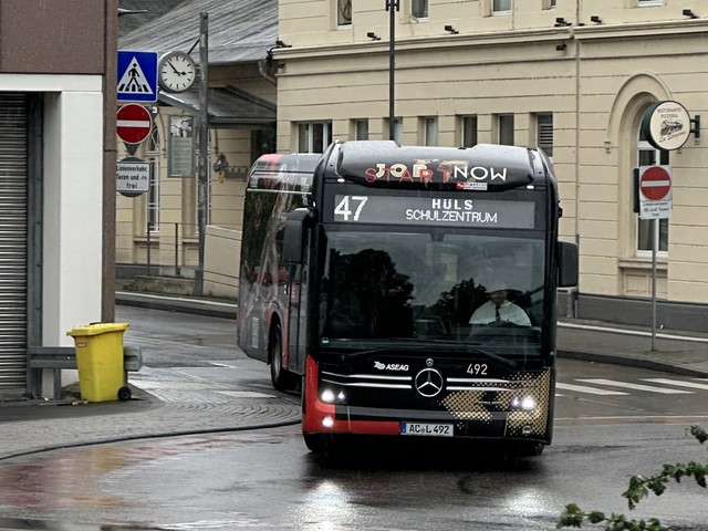 Foto van ASEAG Mercedes-Benz eCitaro G 492 Gelede bus door_gemaakt Ovzuidnederland