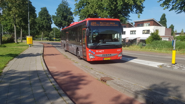Foto van QBZ Iveco Crossway LE (13mtr) 6301 Standaardbus door_gemaakt treinspotter-Dordrecht-zuid