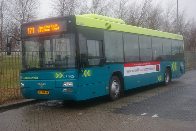 Foto van CXX MAN Lion's City T 3938 Standaardbus door wyke2207