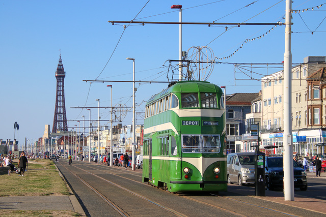 Foto van Blackpool Balloon car 700 Tram door EWPhotography