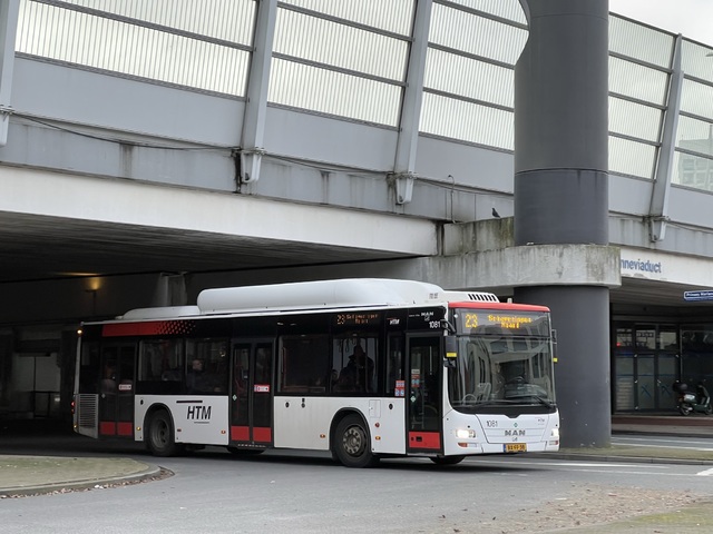 Foto van HTM MAN Lion's City CNG 1081 Standaardbus door Stadsbus