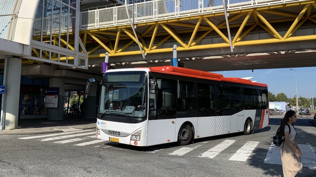 Foto van EBS Iveco Crossway LE CNG (12mtr) 5089 Standaardbus door Stadsbus