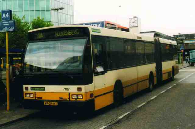 Foto van CXX Den Oudsten B88 G 7107 Gelede bus door Jelmer