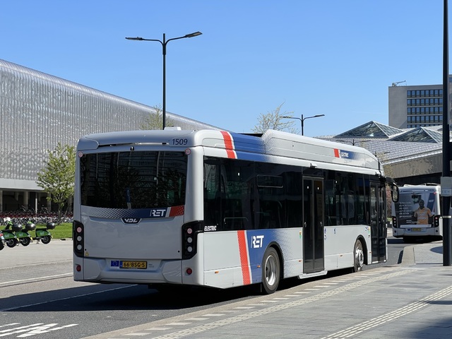 Foto van RET VDL Citea SLF-120 Electric 1509 Standaardbus door Stadsbus