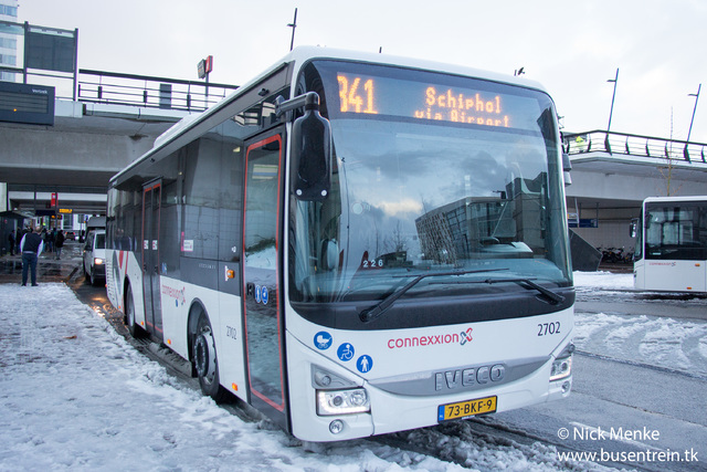 Foto van CXX Iveco Crossway LE (10,8mtr) 2702 Standaardbus door Busentrein