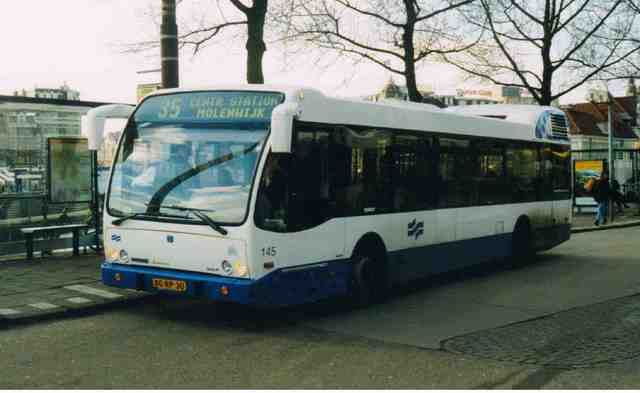 Foto van GVB Berkhof Jonckheer 145 Standaardbus door Jelmer