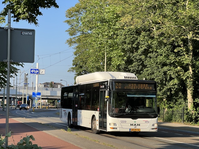 Foto van HTM MAN Lion's City CNG 1209 Standaardbus door Stadsbus