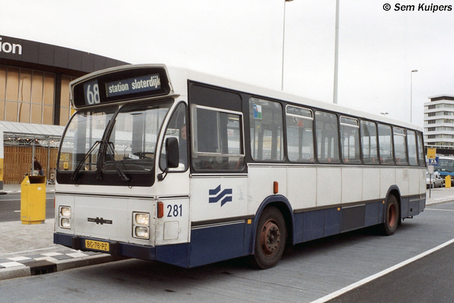 Foto van GVB DAF-Hainje CSA-II 281 Standaardbus door RW2014