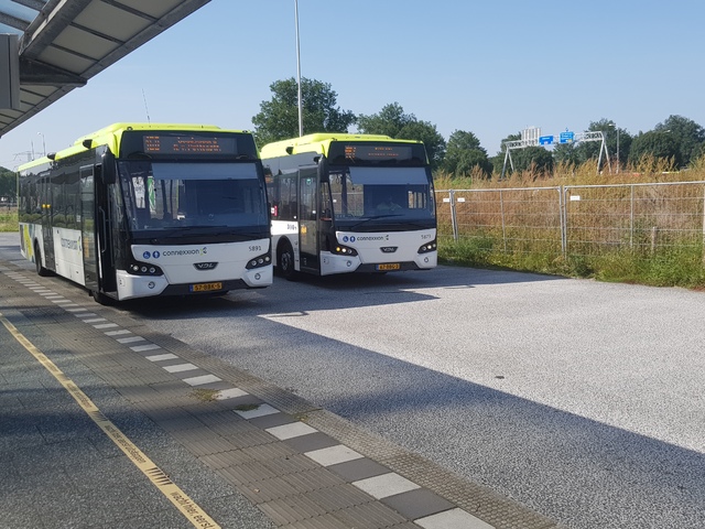 Foto van CXX VDL Citea LLE-120 5873 Standaardbus door treinspotter-Dordrecht-zuid