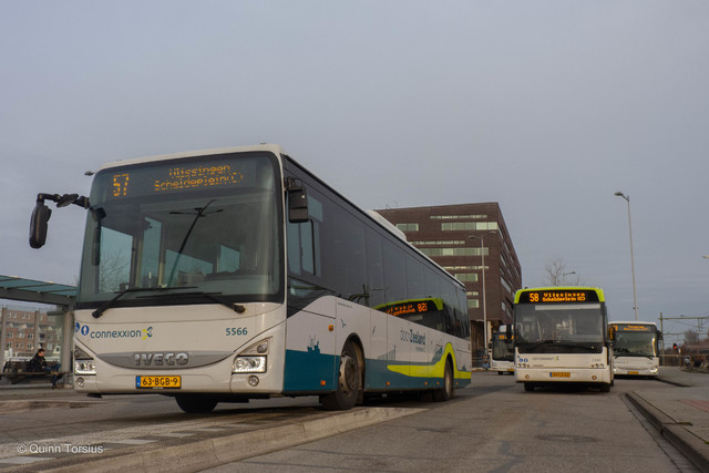 Foto van CXX Iveco Crossway LE (13mtr) 5566 Standaardbus door TreinspotterQuinn