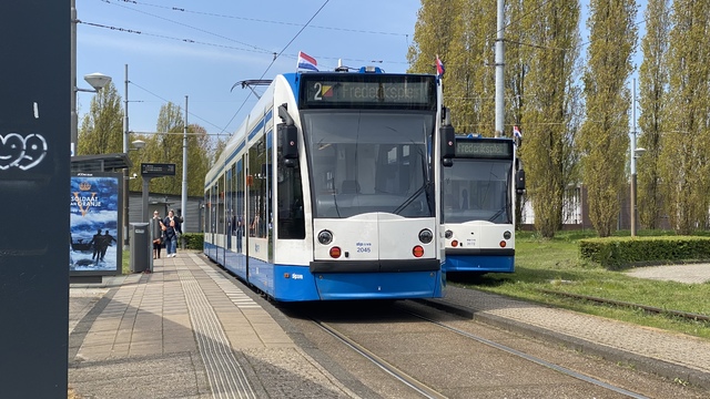 Foto van GVB Siemens Combino 2045 Tram door_gemaakt CSSG911