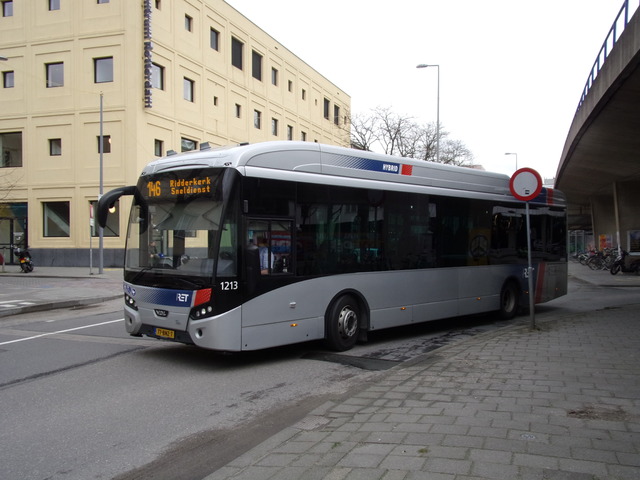 Foto van RET VDL Citea SLE-120 Hybrid 1213 Standaardbus door_gemaakt Lijn45