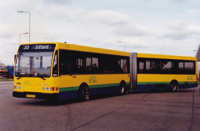 Foto van CXX Berkhof 2000NL G 7121 Gelede bus door wyke2207
