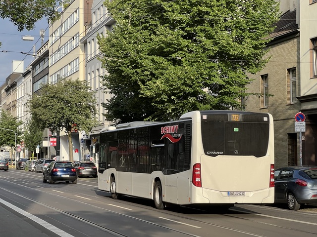 Foto van Rheinbahn Mercedes-Benz Citaro 9117 Standaardbus door_gemaakt Stadsbus